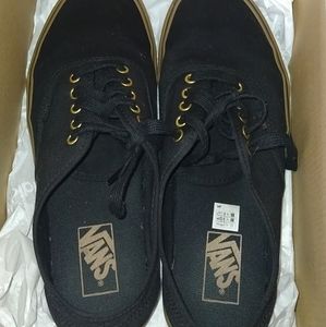 Black great condition men's size 10 vans